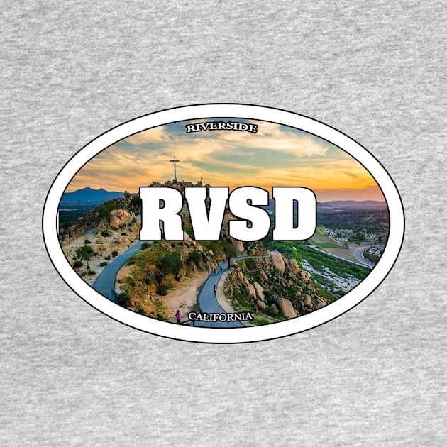 Riverside Travel Sticker by ZombeeMunkee